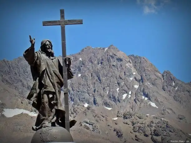 Cristo Redentor in den Anden