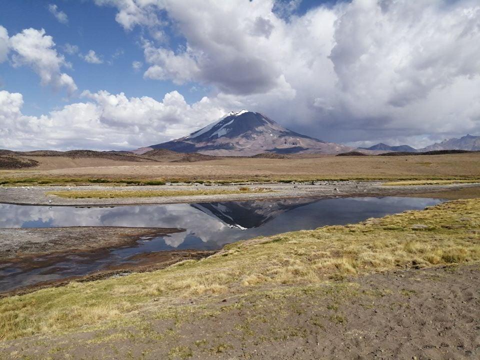Laguna del Diamante com pesca com mosca em Mendoza