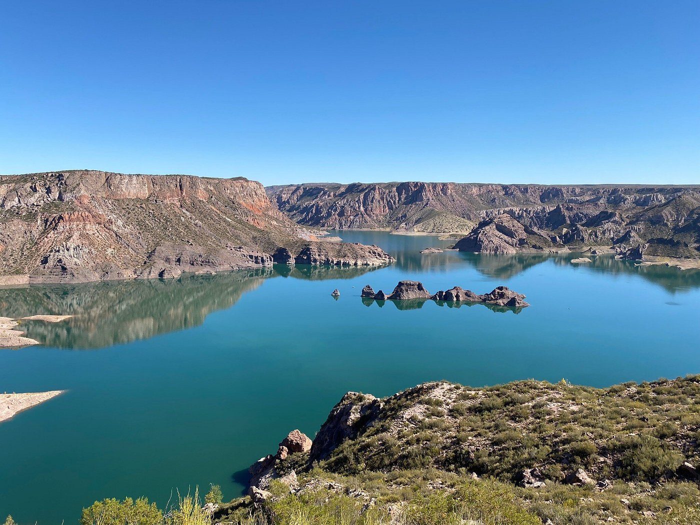 Vista panorámica del Cañón del Atuel en San Rafael, Mendoza