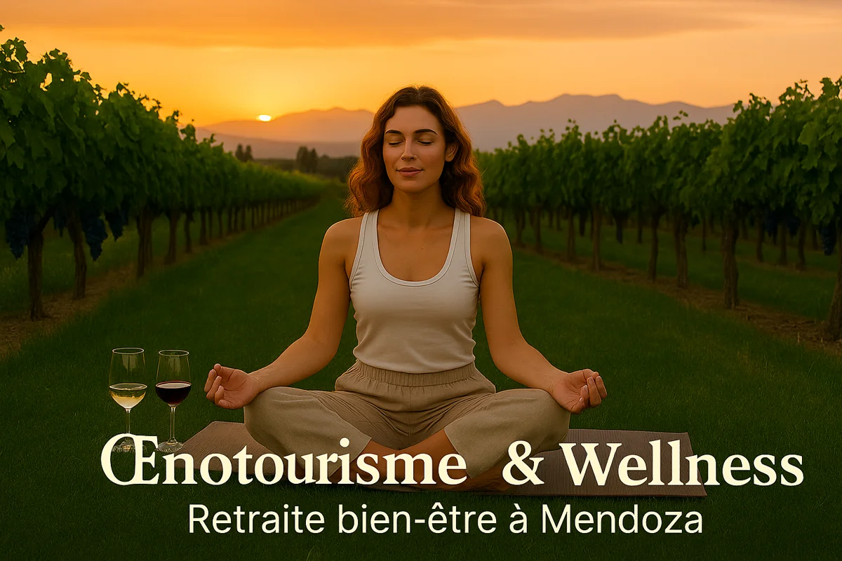 Ónotourisme & Wellness à Mendoza – équilibre corps et esprit Méditation bien-être dans les vignobles argentins