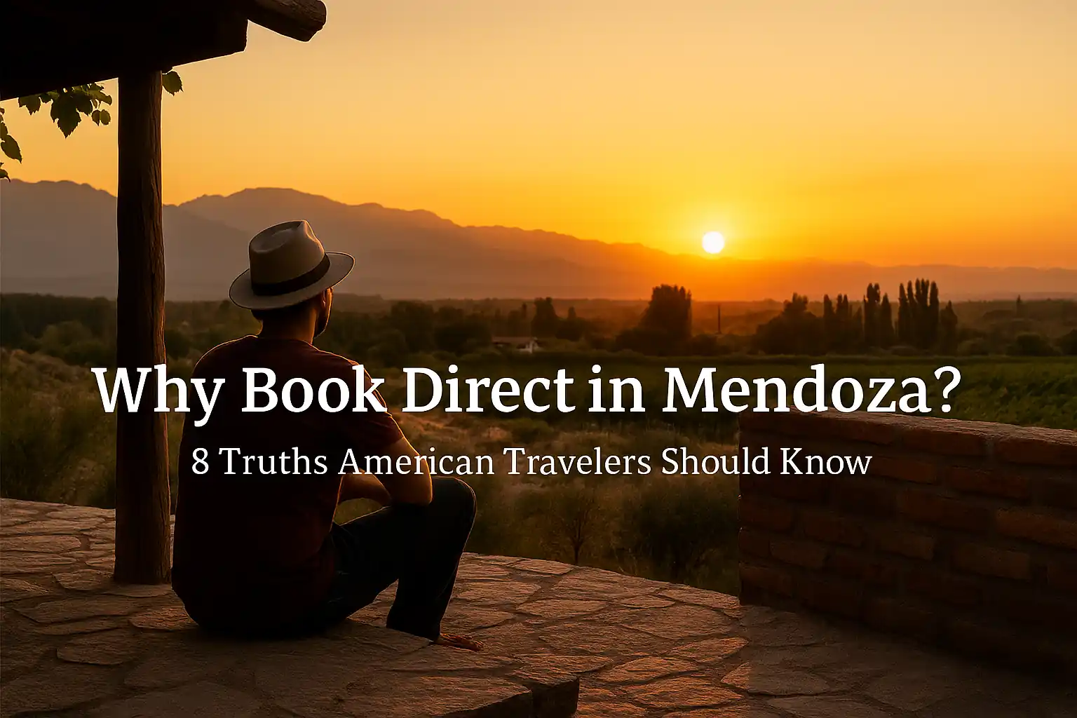 8 compelling reasons for direct booking in Mendoza for American travelers