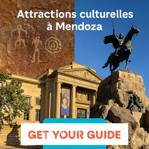 Visite culturelle Ă Mendoza avec GetYourGuide : vignobles, Aconcagua et histoire locale